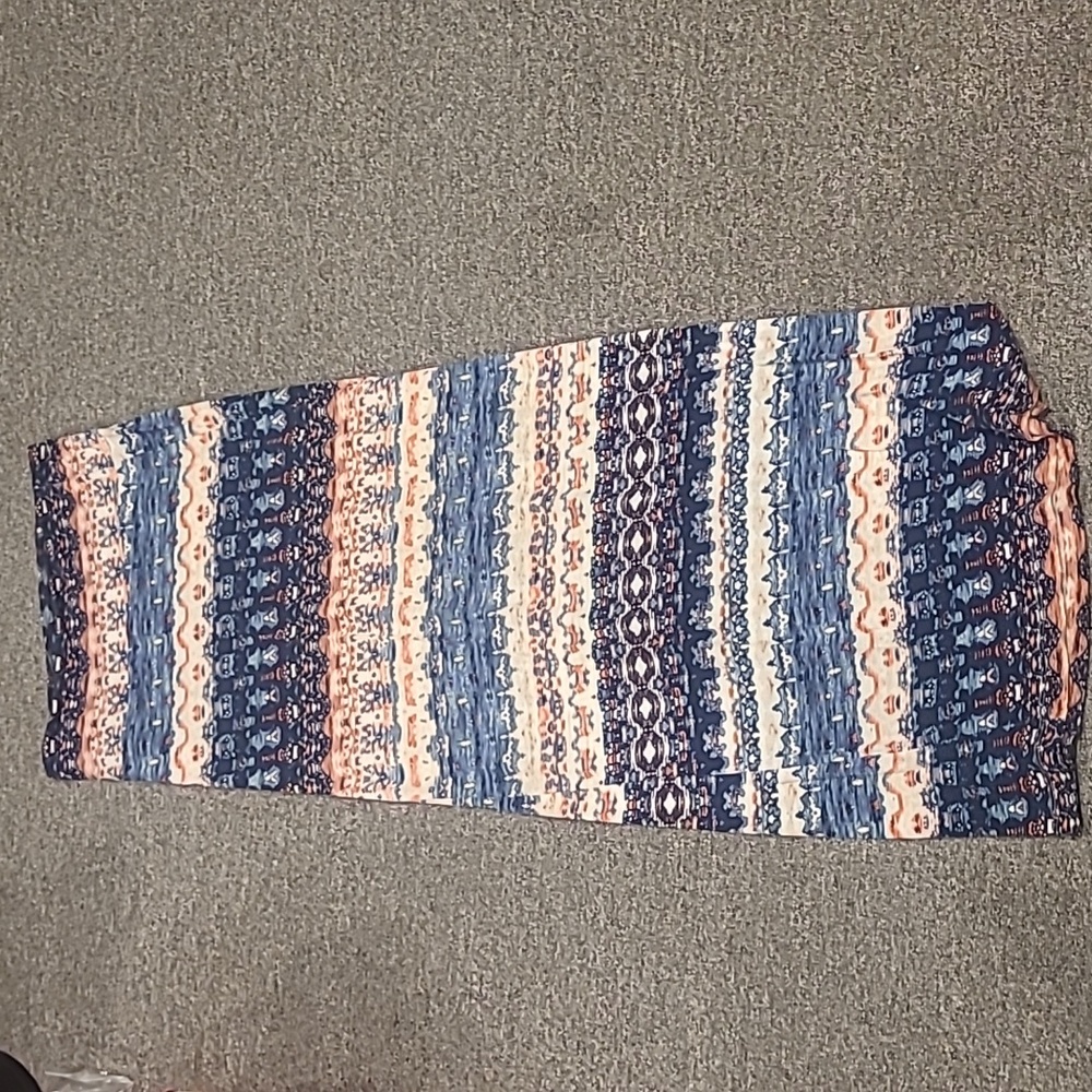 Full length Aztec skirt size medium